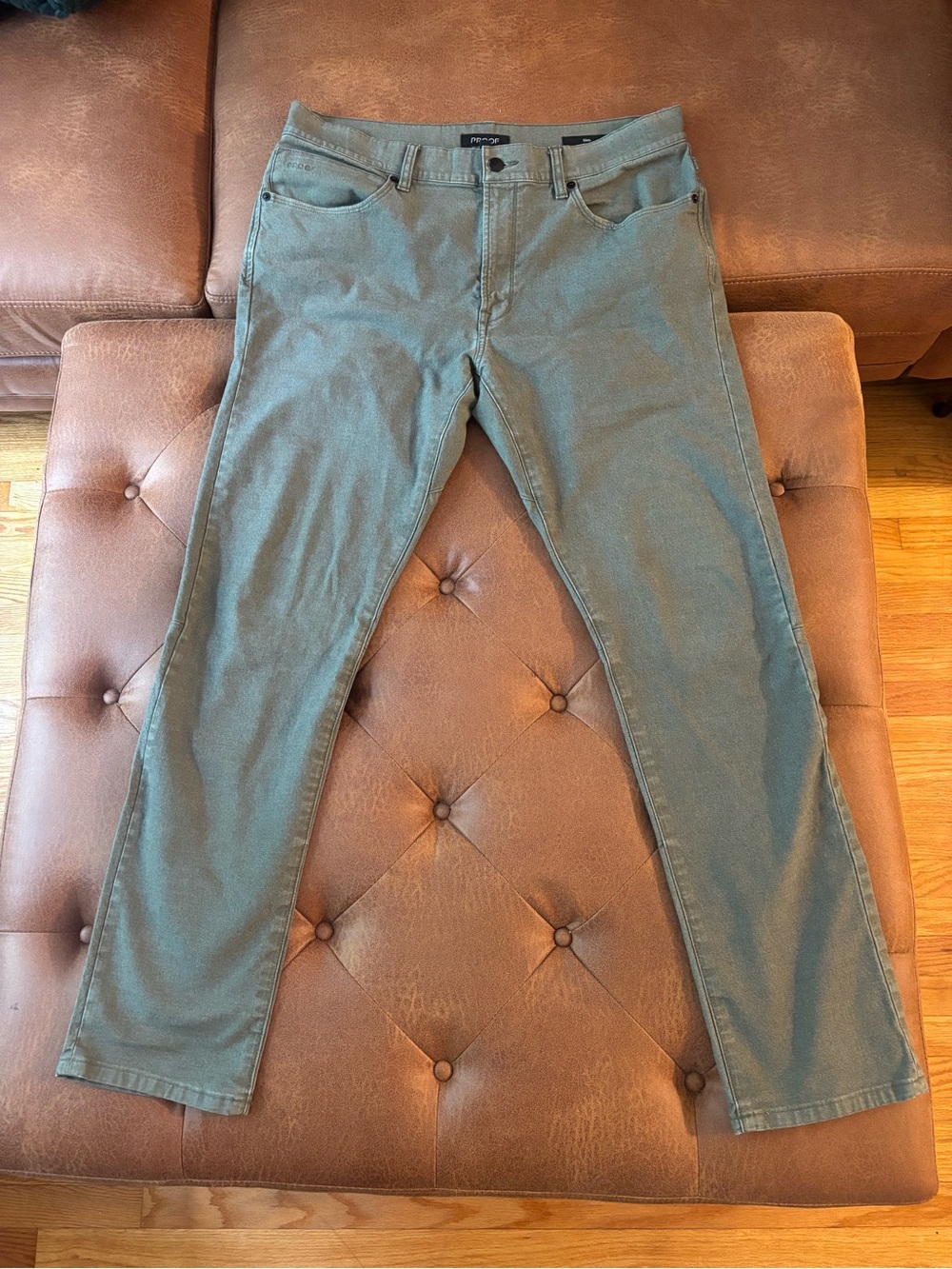 Huckberry Men's Olive Green Pants